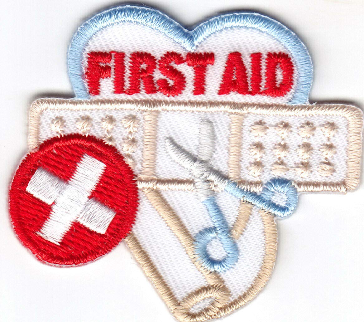 Amazon.com: FIRST AID Iron On Patch Nurse Profession Medical